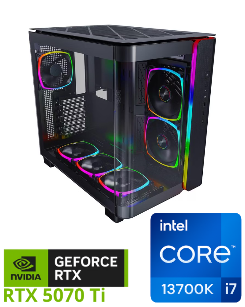 🖥️ PC Gaming – Intel i7-13700K | RTX 5070 Ti OC 16 Go | 32 Go DDR5 | 2 To SSD NVMe