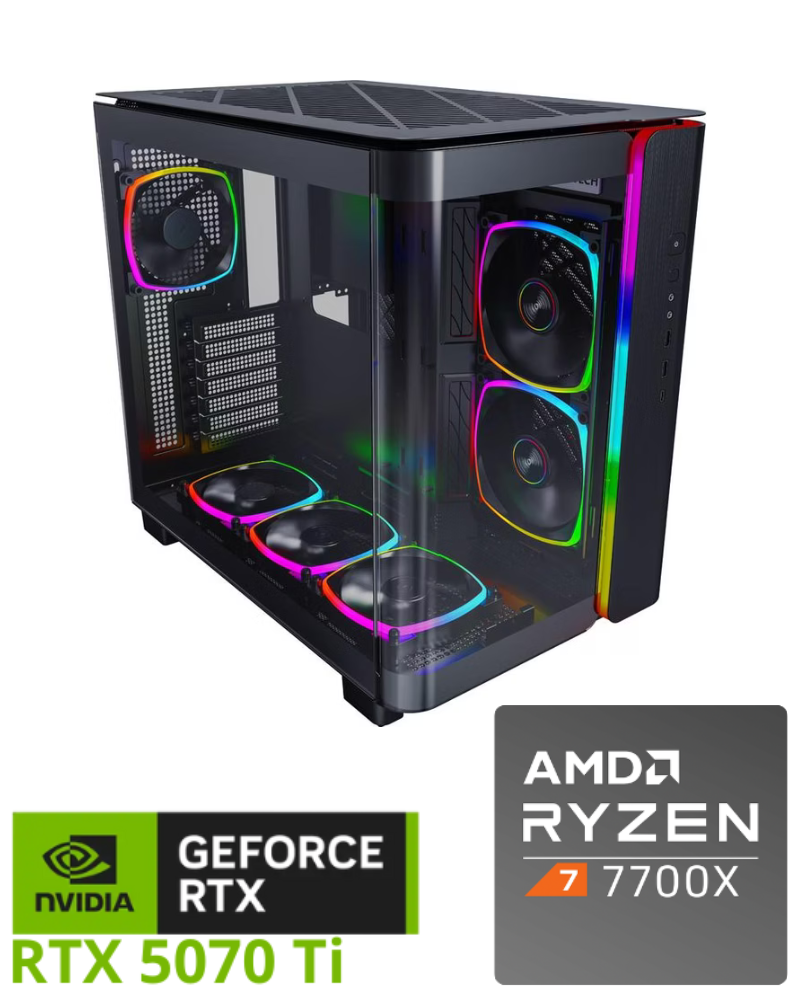 🖥️ PC Gaming – Ryzen 7 7700X  | RTX 5070 Ti OC 16 Go | 32 Go DDR5 | 2 To SSD NVMe
