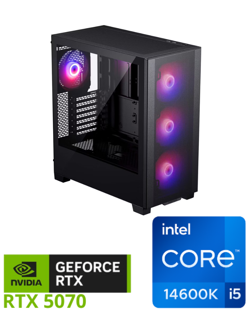 🖥️ PC Gaming – Intel i5-14600K  | RTX 5070 OC 12 Go | 32 Go DDR5 | 2 To SSD NVMe